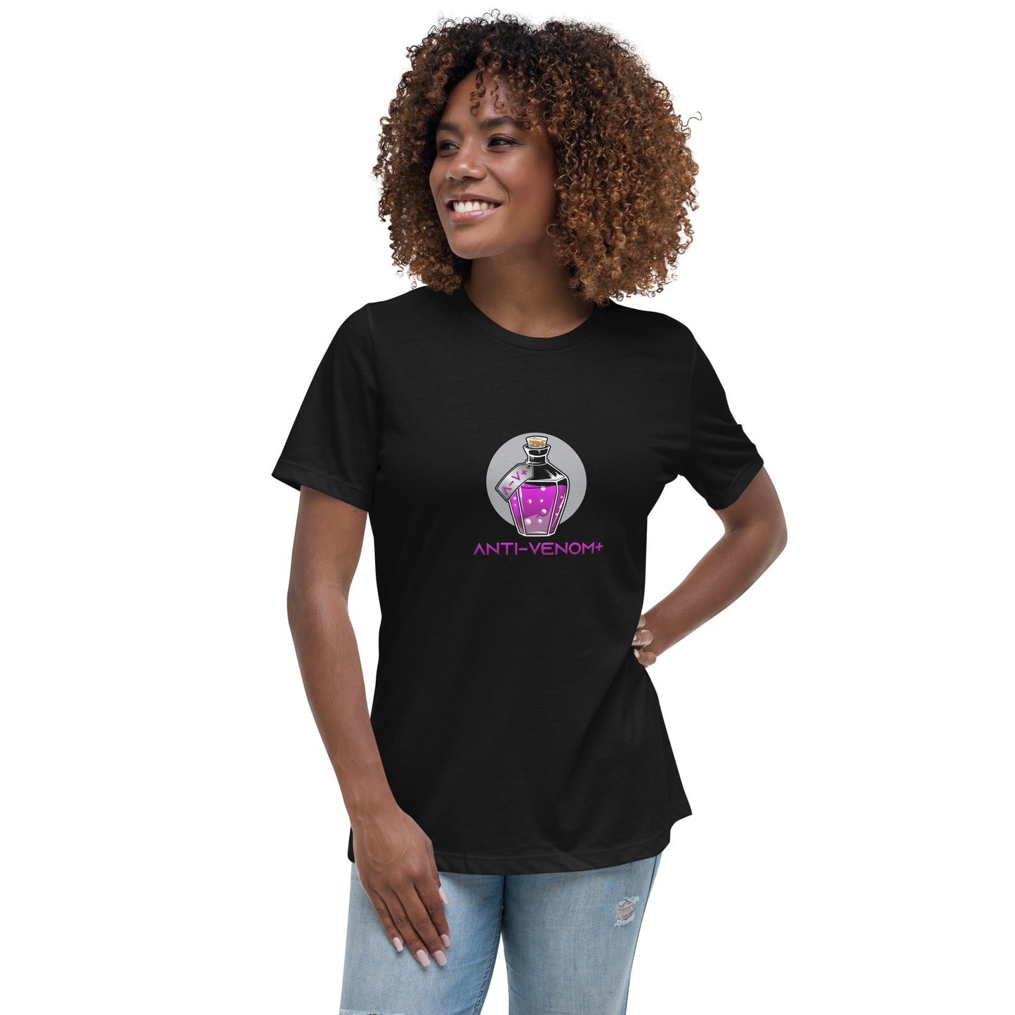 A-V+ Logo Women's Relaxed T-Shirt