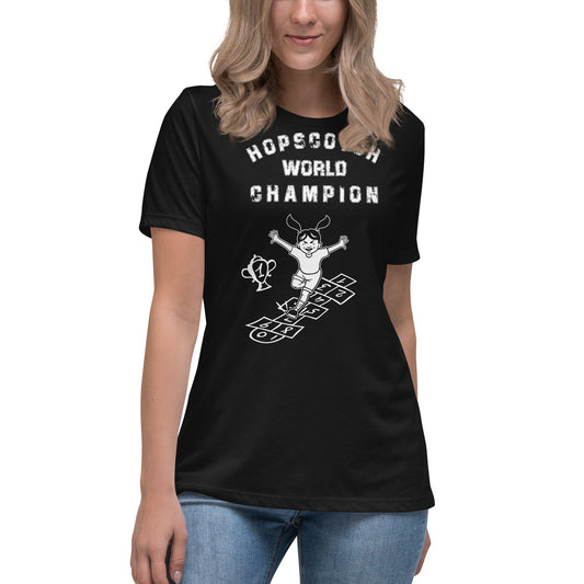 Hopscotch Champ Women's Relaxed T-Shirt
