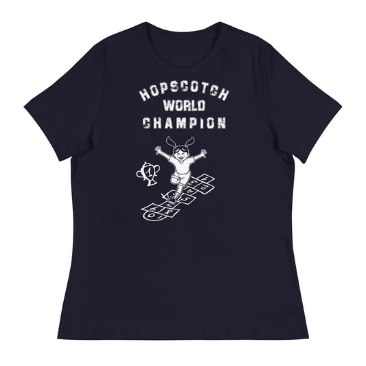 Hopscotch Champ Women's Relaxed T-Shirt